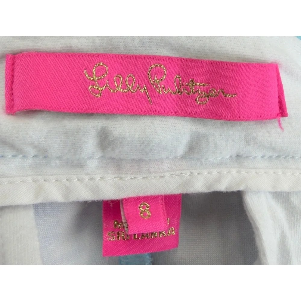 Lilly Pulitzer Callahan Shorts Womens Size 8 Coastal Preppy Resortwear Vacation
